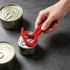 Apriscatole per Lattine con Anello, Apriscatole Manuale ad Anello per Cucina, Protegge le Unghie, Strumento Facile da Aprire per Lattine di Soda e Birra