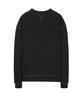 IL CORSO Loopwheel Round Neck Sweatshirt Black