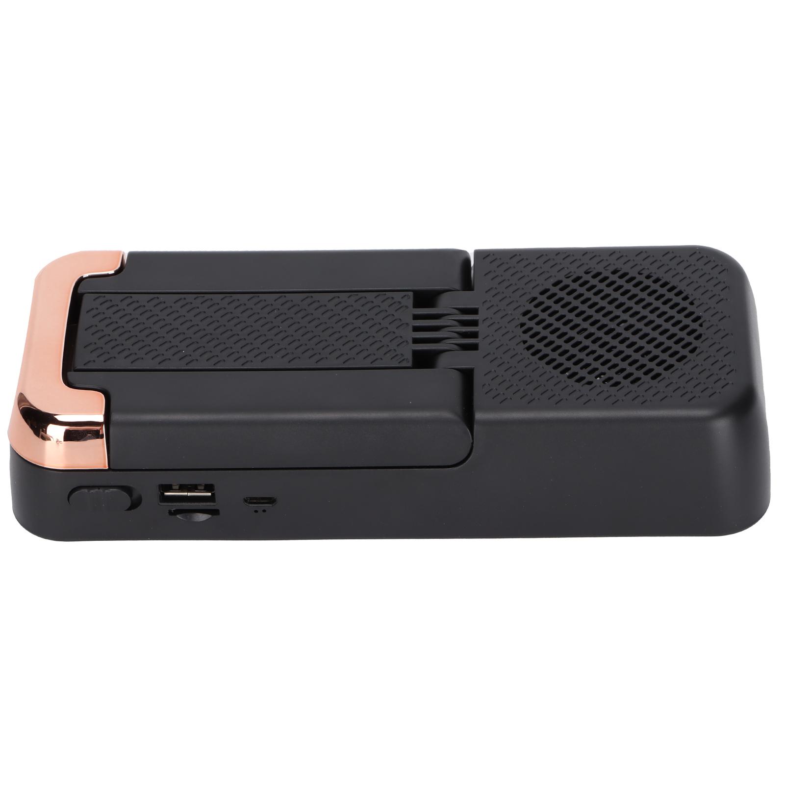 

Держатель для мобильного телефона Bluetooth-динамик Складной портативный Bluetooth-динамик высокой мощности чёрный