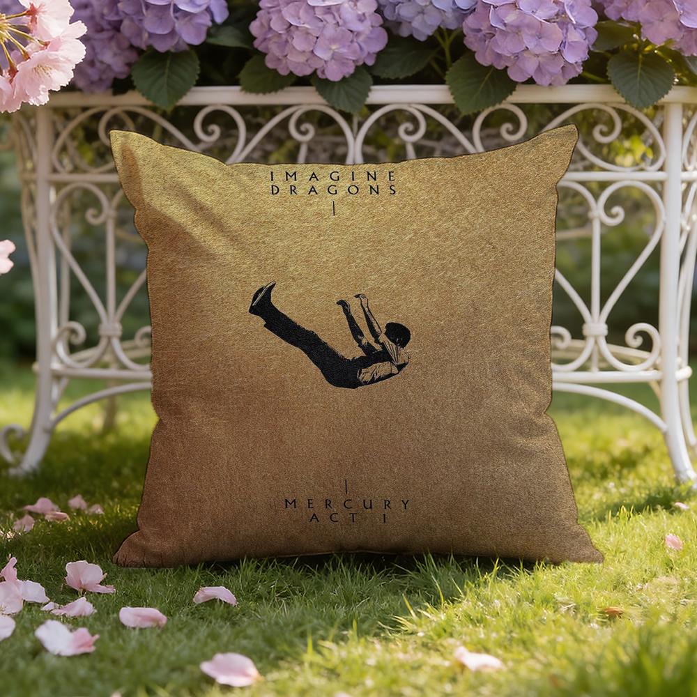 I-Imagine D-Dragons Cushion Cover Home & Car Dual-Scene Pillow Cover: Reversible for Premium Comfort