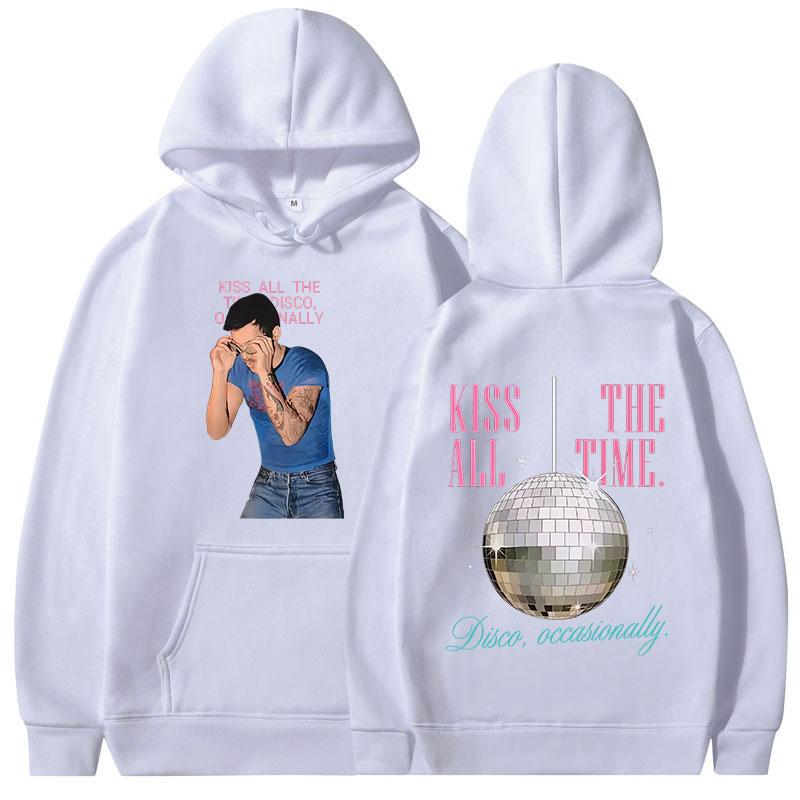 Kuss Immer Disco Gelegentlich 2026 Album Hoodies Herren Damen Übergroße Sweatshirts Mode Hip Hop Langarm Pullover