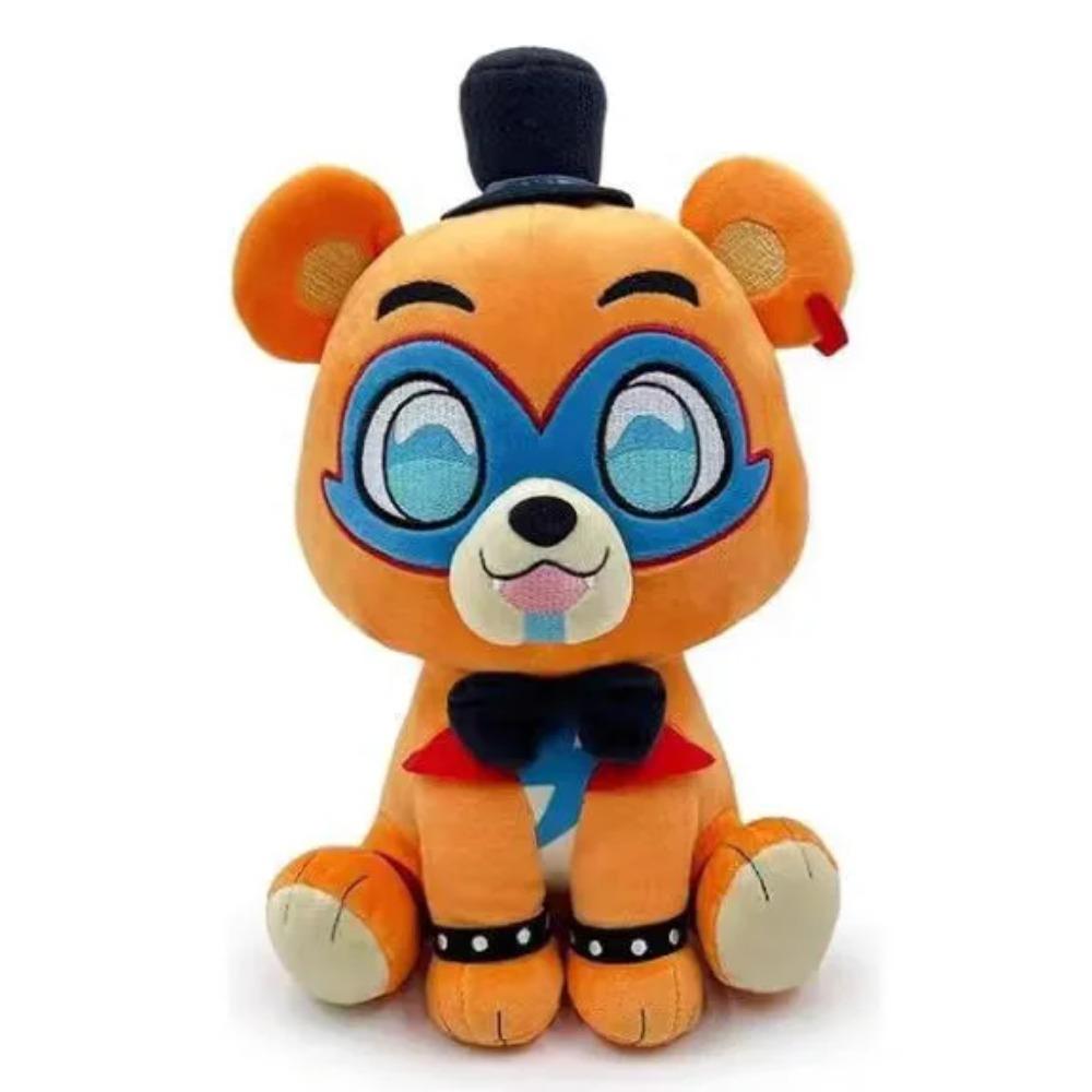 

Glam Rock Five Night Teddy Bear Plush Toys Anime Vanny Glitchtrap Peluche Doll Collectible FNAF Series Figure For Kids Fans