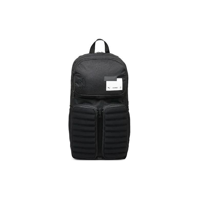 

Puma Neymar Casual Reflective Series Fabric Backpack Unisex Backpack Black 078967-01 Black
