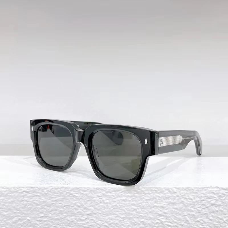 

Солнцезащитные очки высокого качества, винтажные, толстые, квадратные, ацетатные, японская оправа ручной работы для мужчин и женщин, дизайнерские очки ENZO