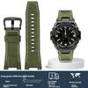 Italian Cowhide Leather & Nylon Strap for Casio G-SHOCK GST-S130 S110 S120 W 130LB 100 W300, Men's GSR-B100 Replacement Band