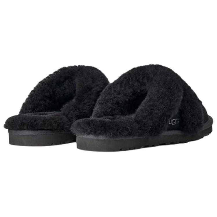 UGG Leisure Fashion Slip-On EVA Anti-Wear Open-Toe Slippers Women slippers Black 1174571-BLK