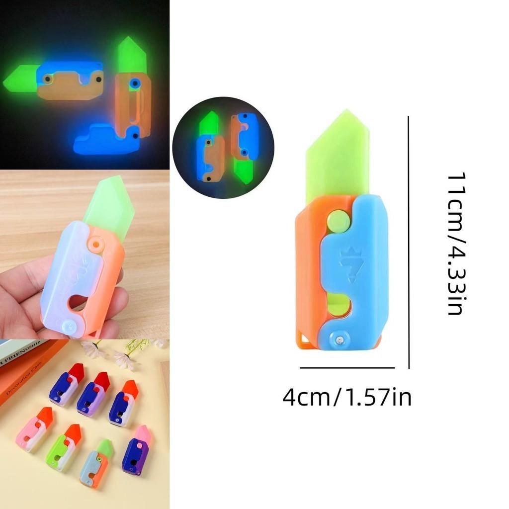 Glow-in-the-dark Carrot Knife Perfect For Nighttime Fun And Play New Release!