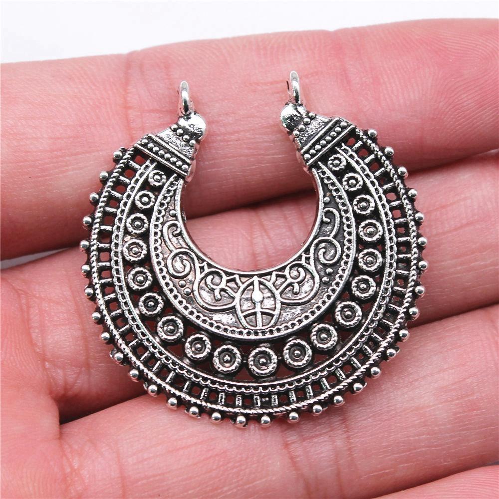 Accessories Parts Curved Necklace Connector Minimalist Jewelry Components QA013