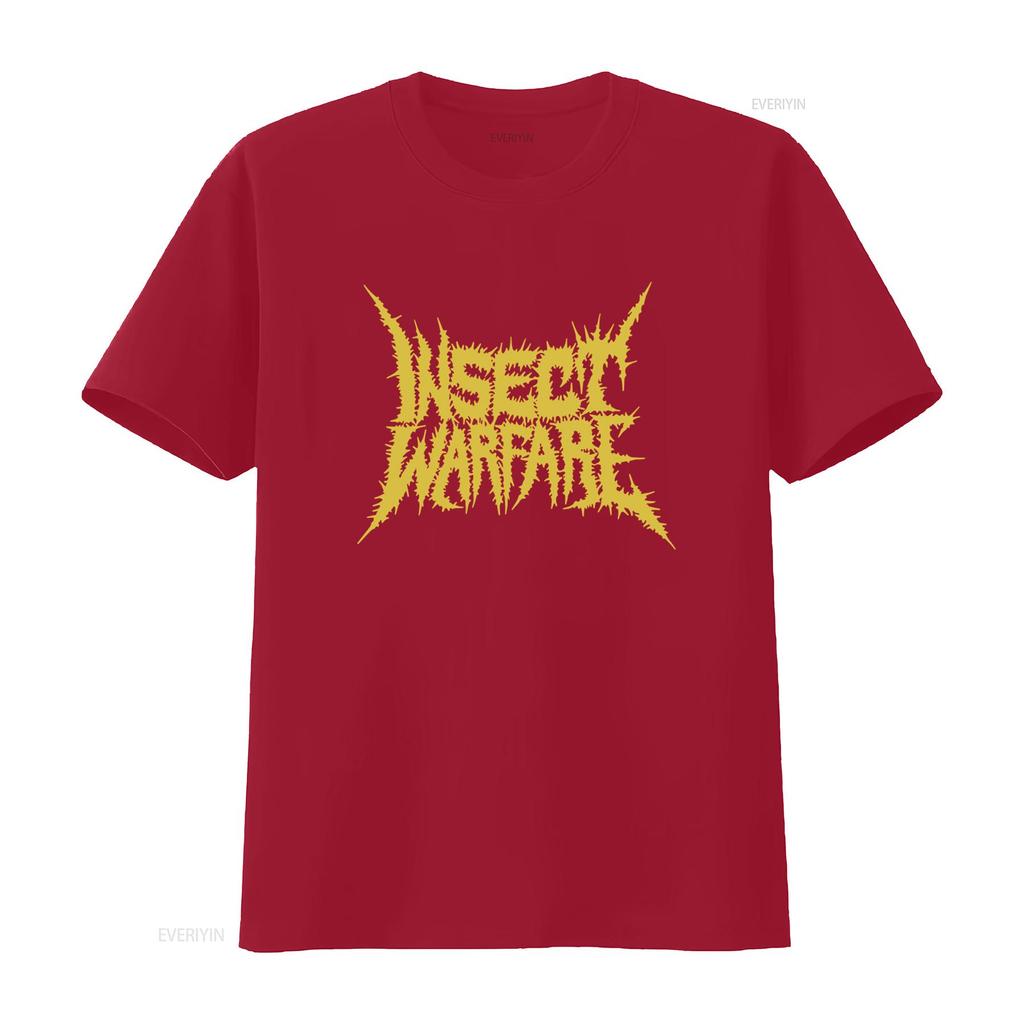 Tričko s logem Insect Warfare Grindcore Death Metal Punk Thrash Hardcore Crust Powerviolence Tisk kapely vintage Vyprané