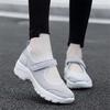 Fashion Extra Large Sizes Anti-slip Womans Running Sneakers Vulcanize Light Blue Boots Lace-up Shoes Sport Luxury Snaeaker