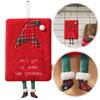 New Christmas Thickened Coral Fleece Hand Towel Kitchen Water Absorbent Quick Drying Cartoon Hand Towel Hanging Style Square Tow