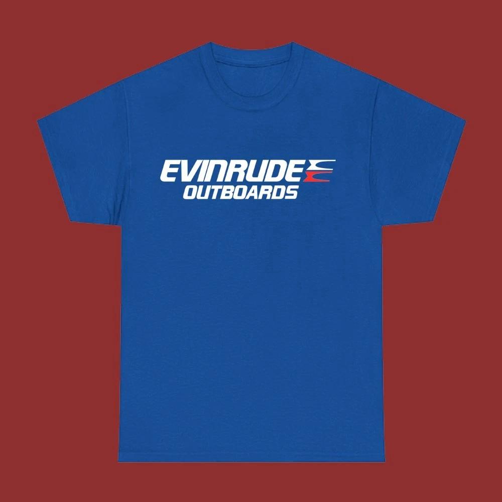 Men s and Women s T-shirts Evinrude Outboards Men s Blue Size S-5XL M