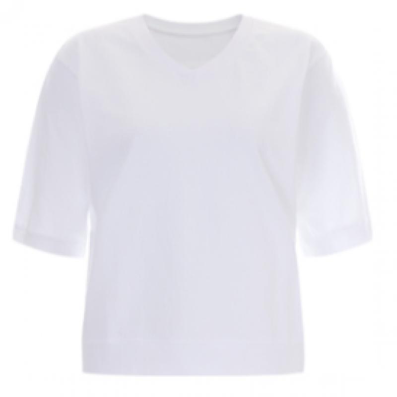 Shop Women V Neck 100 CoTTon Loose FiT ShorT sleeVe T shirT Purple Dai Wsh
