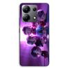 Phone Case - MANIACASE - Xiaomi Redmi Note 13 4G - Black - TPU Silicone - BTS K-pop