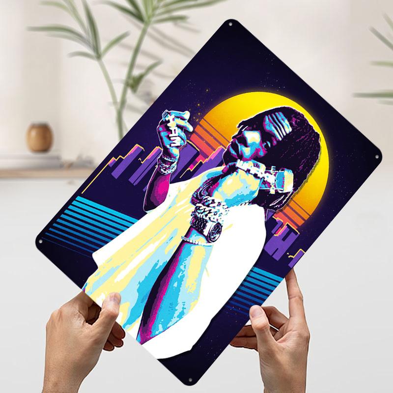 Lil Baby S Retro Art Tin Plaque Poster Customized Wall Art Retro Vintage Metal Signs for Man Cave Aesthetic Room Decor Men