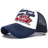 Trucker Ventilated Permeable Air Hat Snapback Adjustable Men For Cap Baseball Mesh Stitching Stitched Embroidered Alphabet Y2K Summer New Brand