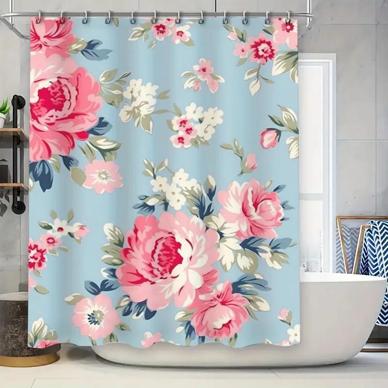 

Watercolor Feather Shower Curtain Multicolor Home Decor Bathroom Accessories for Kids Bathrooms. 90x180cm