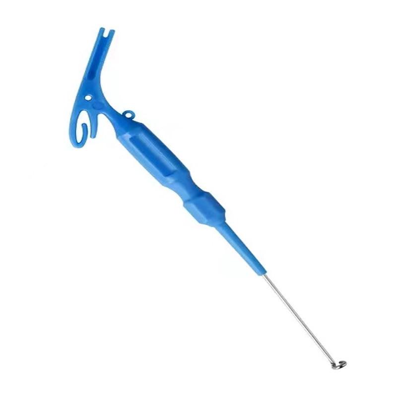 

Stainless Steel Multifunctional Fishing Hook Remover for Deep Throat and Blind Poke with Quick Release Accessory