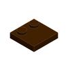 50g/90PCS 33909 2x2 Modified Thin Block Moc Color Accessories Compatible with Brick DIY Children's Toy Assembly Parts