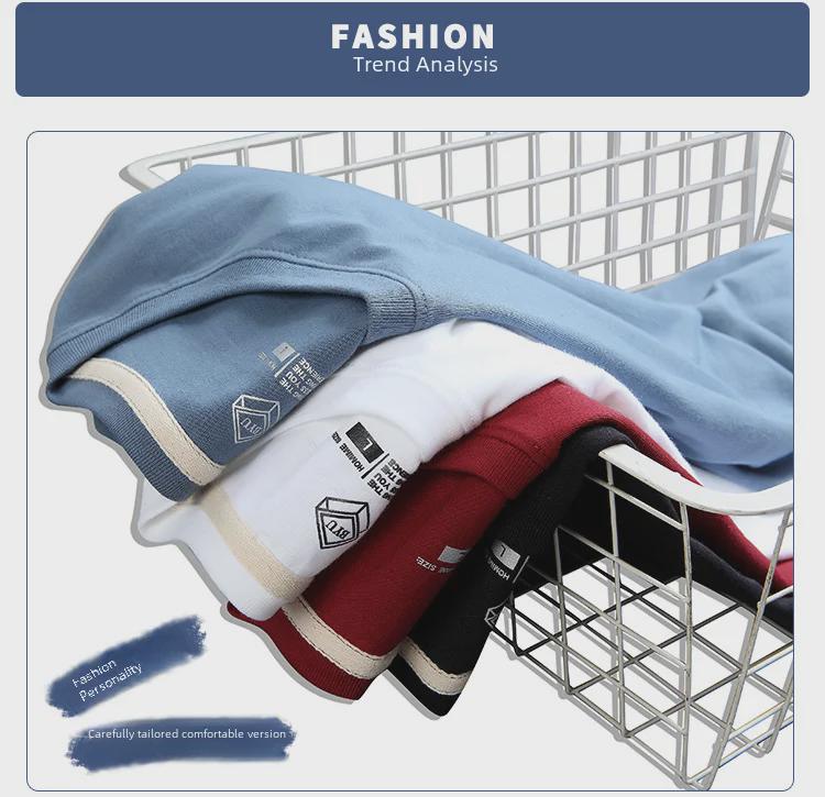 Men's Trendy Long-Sleeve Pure Cotton Sweatshirt - Spring/Autumn 2022