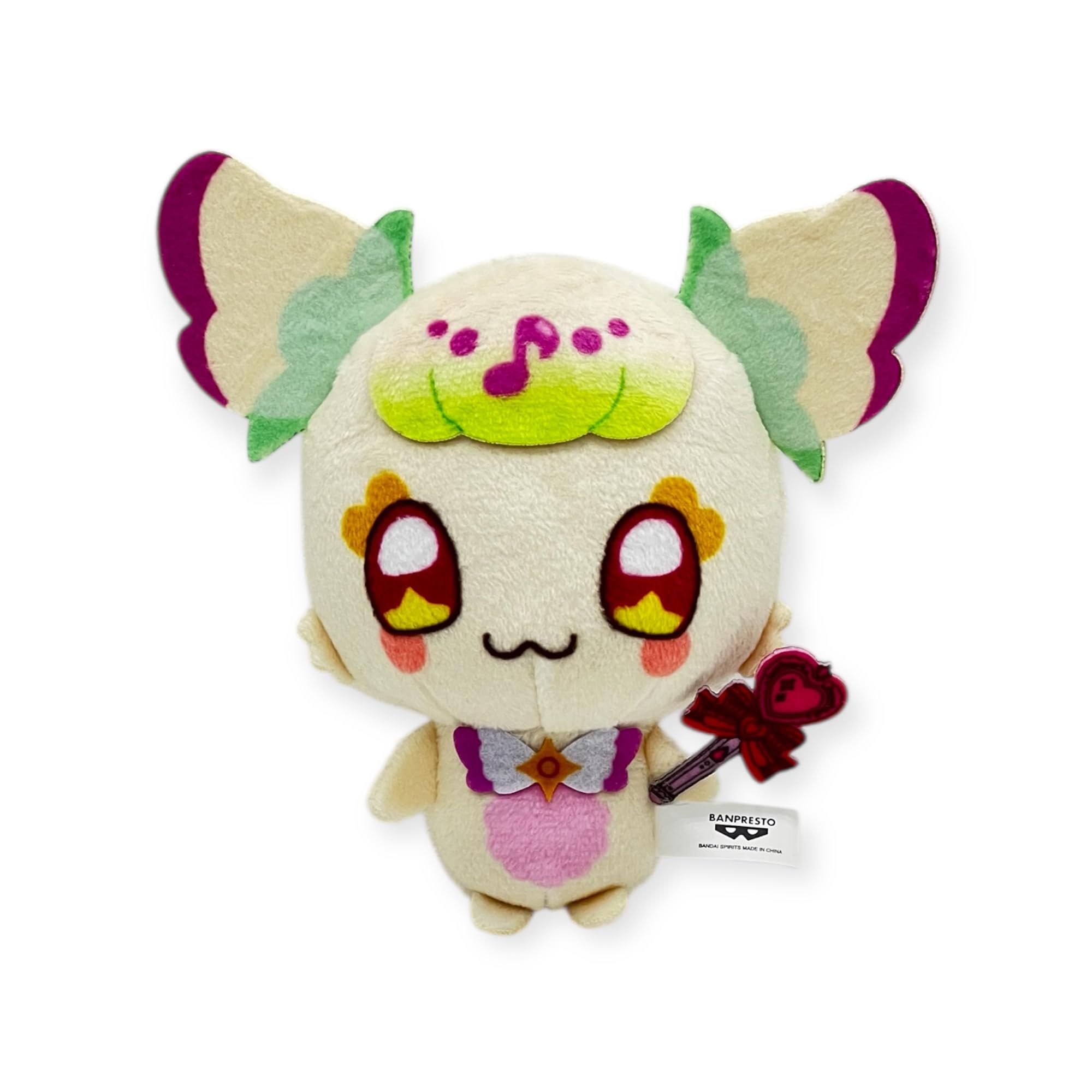 Kimi to Idol. PreCure Fairy Cheer Plush Toy - Prirun, Unused, Prize, Amusement Exclusive
