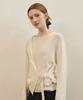 ADAUL Bouckle Lap Modern Knit - Ivory
