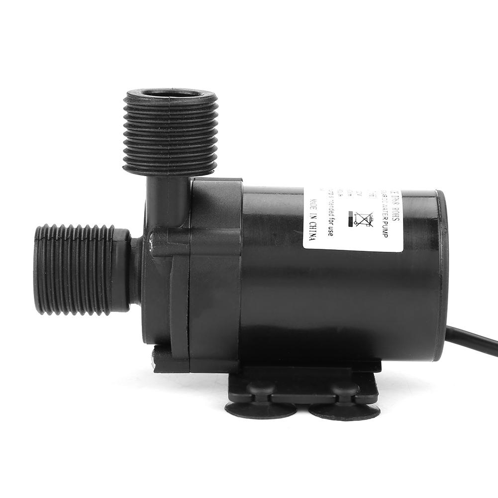 Mini DC børsteløs vannpumpe for solvarmer 12V 40 celsius ~100 celsius