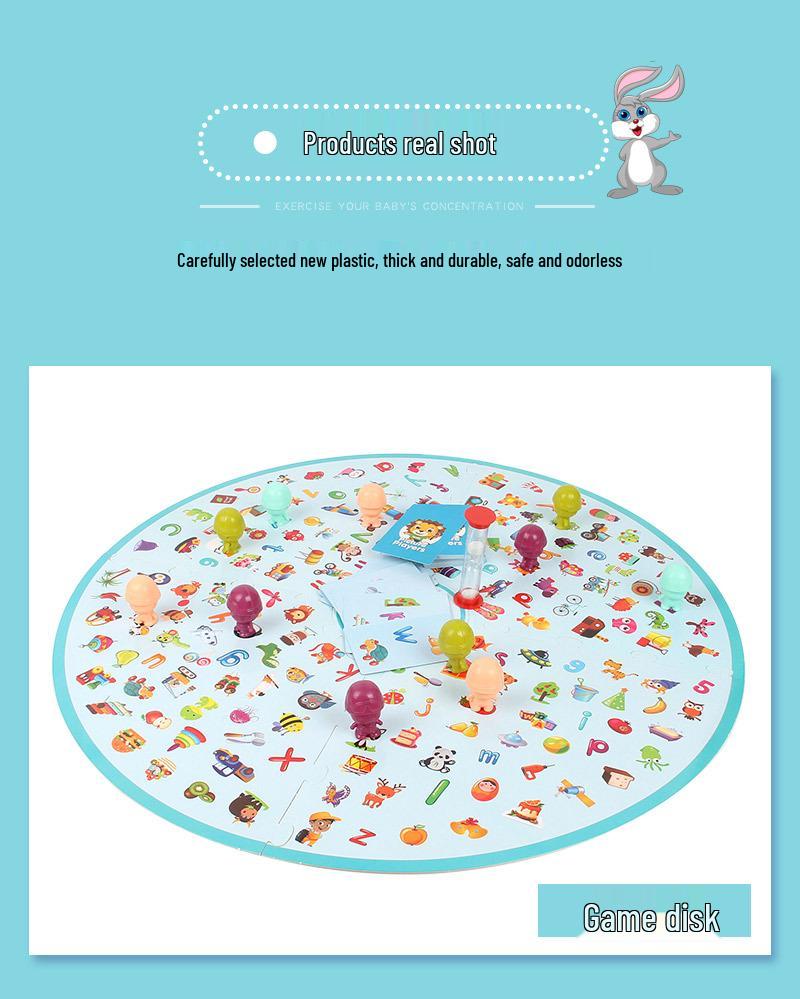 Bilde finn- og hukommelsestreningsspill for barn i alderen 3-6 år: Forbedrer konsentrasjon og logiske ferdigheter