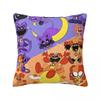 Smiling Catnap Dogday Toddlers Pillowcase Printed Polyester Cushion Cover Gift Cartoon Game Throw Pillow Case Cover Chair WHITE,