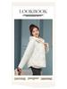 Women's Winter Down Cotton Jacket: Fake Two-Piece Style, Petite, Short, Loose Fit, Korean-Inspired, Bread Coat Design