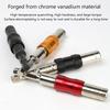 1/4 Inch Hex Magnetic Screw Drill Tip Quick Change Locking Bit Holder Drill Screw Tool Drive Guide Drill Bit Extension Rod
