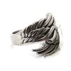 Silberner 'Engelsflügel'-Ring