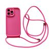 Phone Case For iPhone 14 13 15 Pro Max 12 11 X XR XS 7 8 Plus SE 2020 2022 Crossbody Adjustable Lanyard Strap Rope Soft Cover