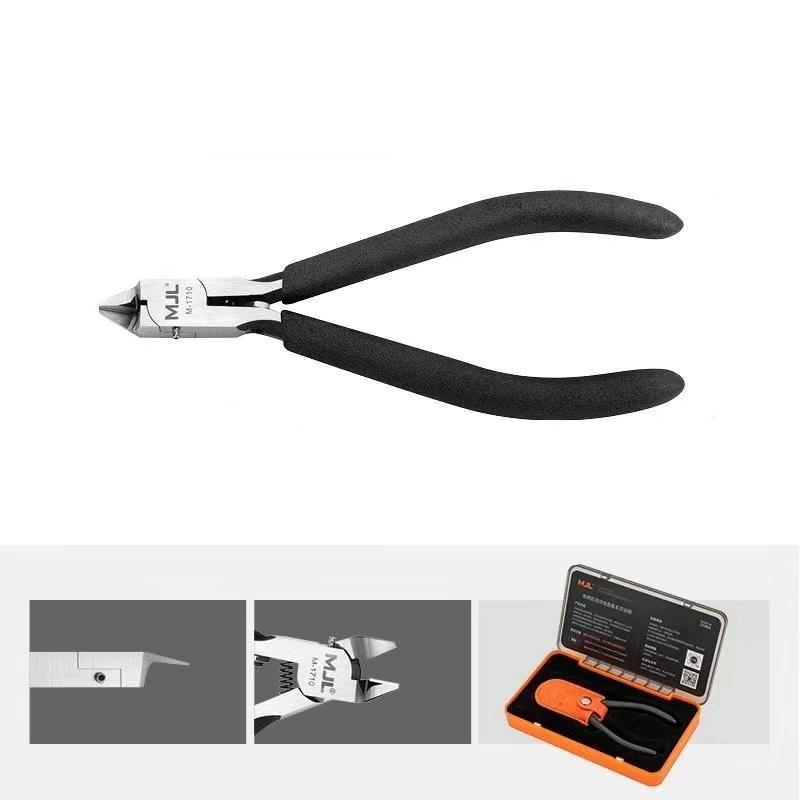 MJL Black Model Single Blade Nipper Hand Tools Pliers Model Building Tools for Beginners To Repair and Fix Plastic Models