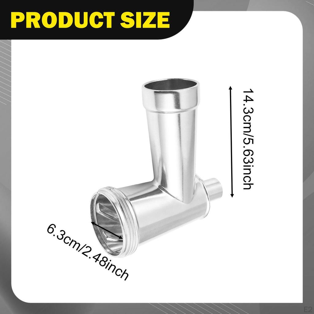 Electric Meat Mixer Barrel Meats Attachment Sturdy Easy to Clean Assembly Mincer Head