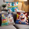 Cartoon Cute B-Booba  Pillow Case Office Cushions Suitable For Sofa Car Bedroom Decorative Cushion Cover