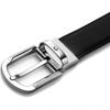 Montblanc Cintura Reversibile Holeshoe Nero Marrone 111080