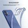 Pisen IPhone 12 Mini Case, 5.4-Inch Transparent Slim Anti-Scratch Soft with Air Cushion Shockproof Phone Protective Cover for Apple IPhone 12 Mini