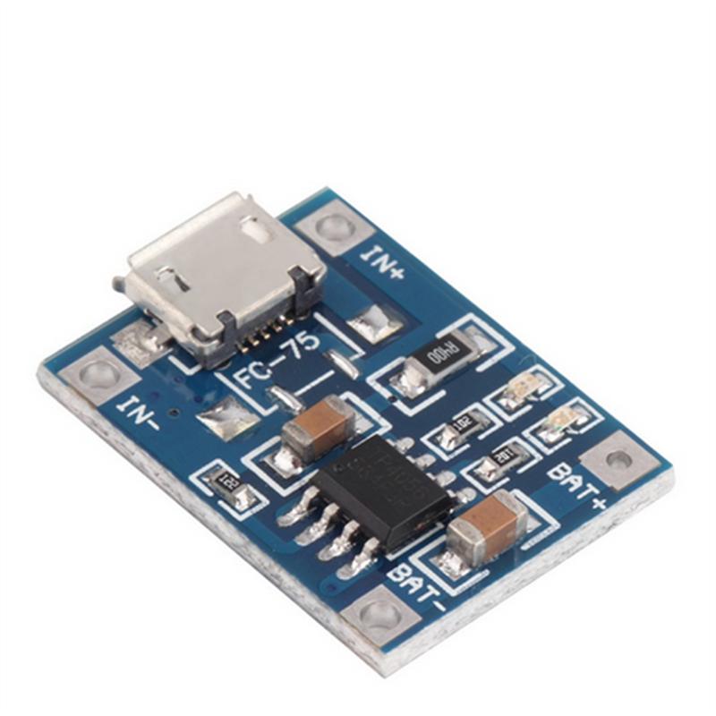 Mini Micro Type-c USB 5V 1A 18650 TP4056 Lithium Batteries Charger Module Charging Board With Protection Dual Functions 1A Li-ion