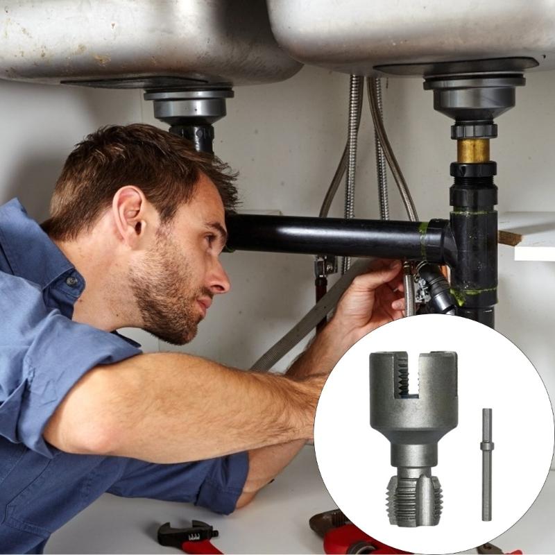 1/2inch 3/4inch Internal External Pipe Threading Tool Pipe Thread Cutting Mold For Home Pipe Thread Repair Accessories