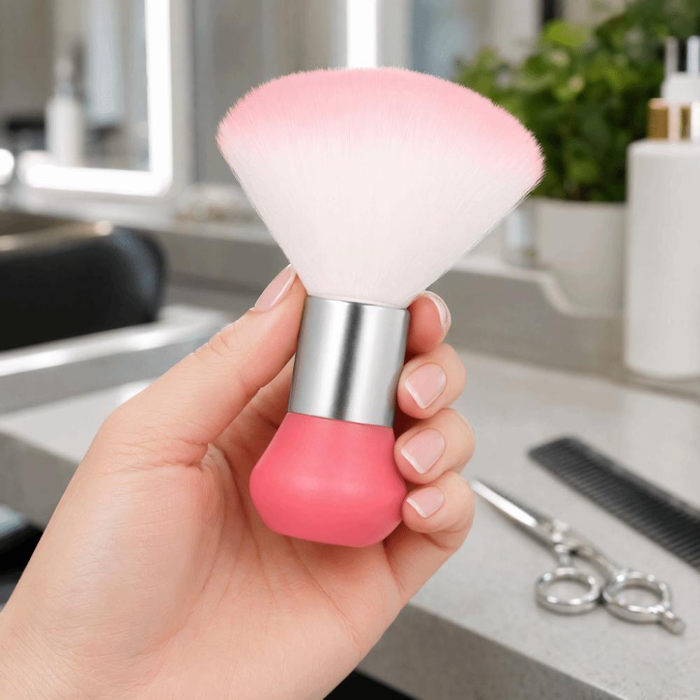 Multi-functional Nail Dust Brush Pink Color Multi-functional Makeup Brush For Nail Art