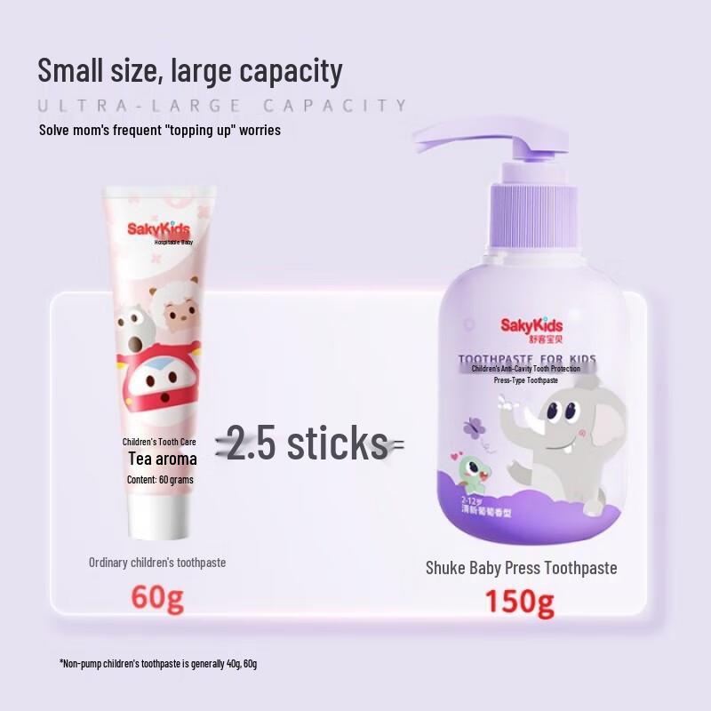 Shuke Baby Kids Anti-Cavity Fluoride Toothpaste