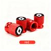4pcs Car Tire Valve Stems Cap Aluminum Tyre Wheel Stem Air Valve Cover Airdust For Renault Clio Laguna 2 Megane 2 3 Duster Logan Z888