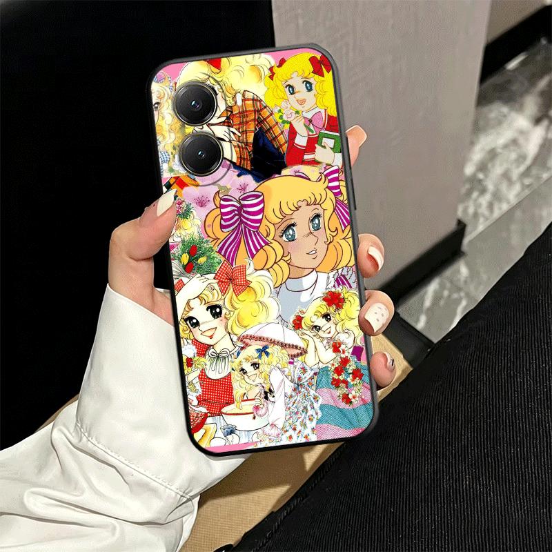 

Anime Candy Candy Soft Phone Case for Xiaomi Poco X5 X6 X7 X8 Pro Max X3 F7 F8 Ultra M8 M7 M6 M5 Redmi 15 15C 14C 13C 12C X4 F6 Xiaomi Poco F7 Ultra