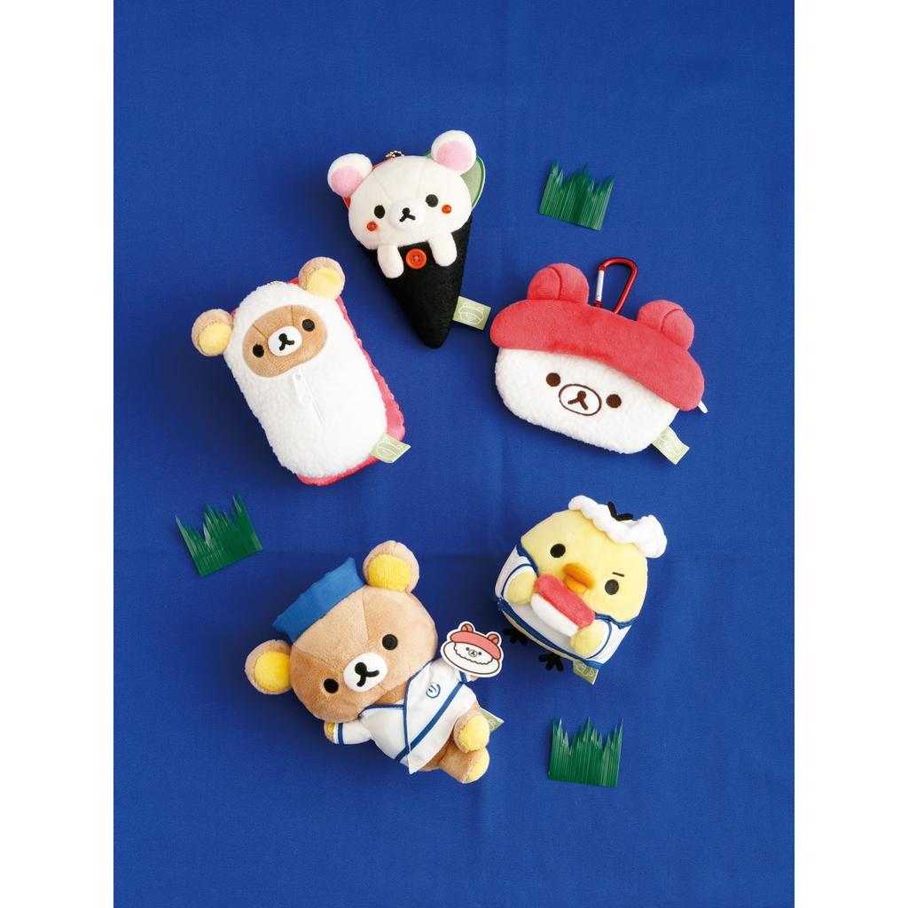 San-X Rilakkuma "Always Sushi Goods" Sushi Plush Toy Rilakkuma MV38901 Approx. H130 x W160 x D75mm