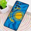 Kazakhstan Flag Soft Silicone Phone Case For Samsung Galaxy Note 10 Pro S26 S25 S24 S23 S22 S21 Plus S25Ultra Capa Cover