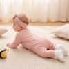Unisex Baby Baumwolle Langarm mit Buchstabenaufdruck für Frühling Winter