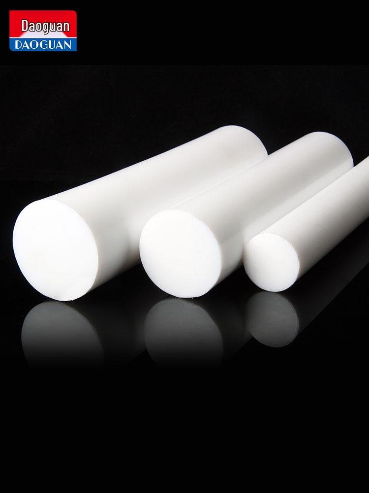 White High-Temperature Resistant PTFE Plastic Rod