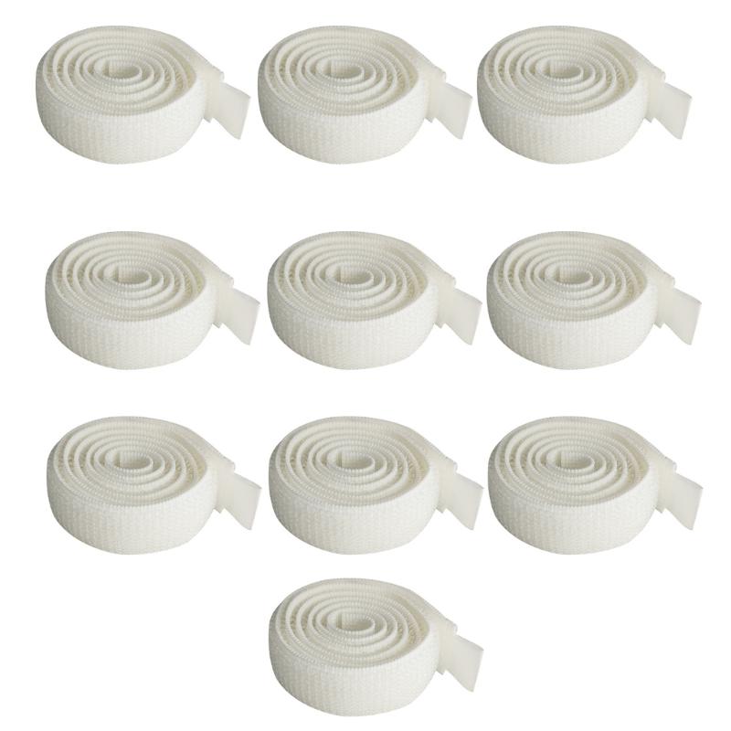 10 Штук Ремешок для мешка-катетера на ногу Держатель катетера Фолея Фиксатор катетера Держатель набедренный для катетера Держатель мешка-катетера на ногу 1 белый