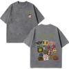 Noah Kahan The Great Divide Tour 2026 Grafica Vintage Lavata Maglietta Uomo Donna Moda Maglietta Estiva Casual Magliette in Cotone